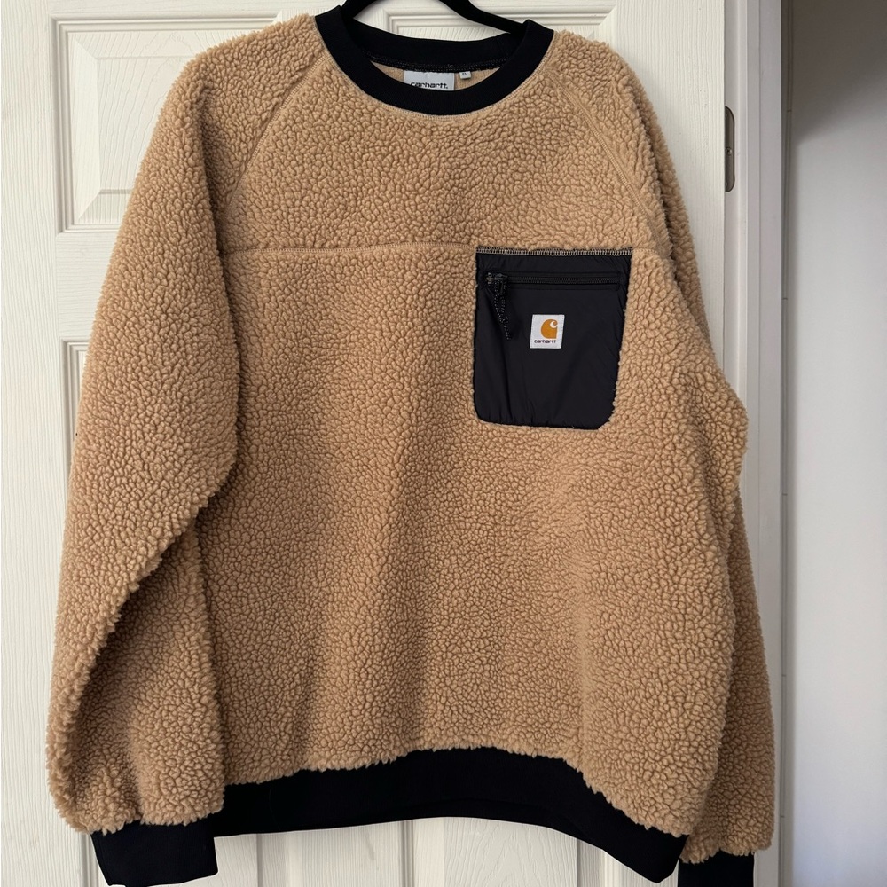 CARHARTT WIP PRENTIS SWEAT in Dusty Hamilton Brown